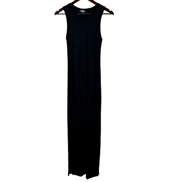 Lulus Shield and Sword Womens Size M Black Sleeveless Maxi Dress With Pockets E2 - Picture 2 of 10